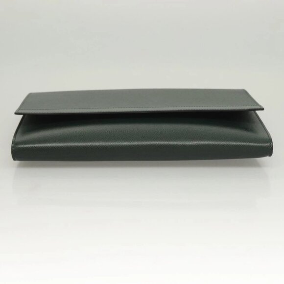 LOUIS VUITTON Taiga Leather Volga Briefcase Epicea LV Auth - Picture 7 of 16